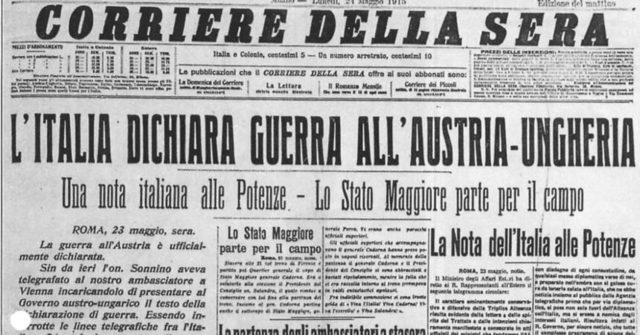 Italia entra in guerra