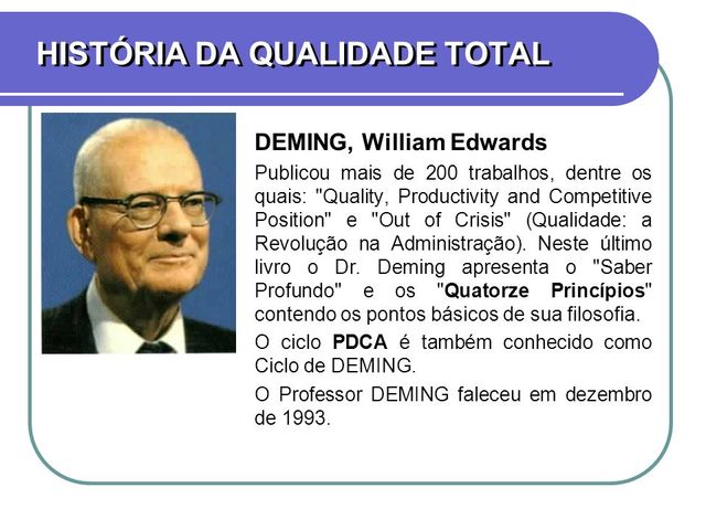 W. Edwards Deming