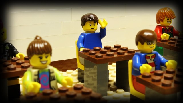 Metafora entre los OA y las piezas de Lego