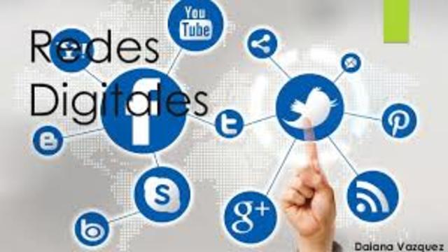 Comienzan a aparecer las redes digitales.