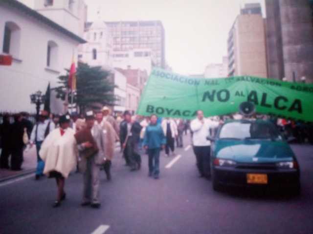 Marcha contra el ALCA