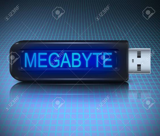 Megabyte (Mbytes)