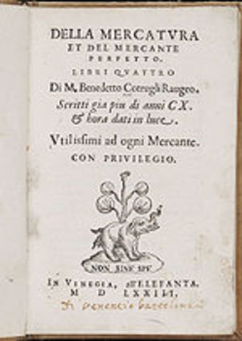 Libro "Della mercatura et del mercante perfetto"