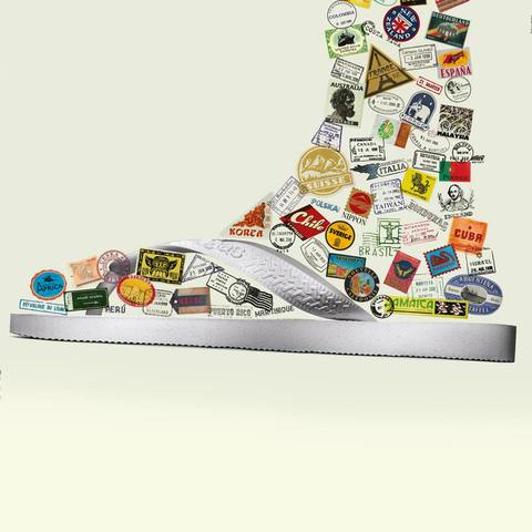 Havaianas se espalha pelo mundo