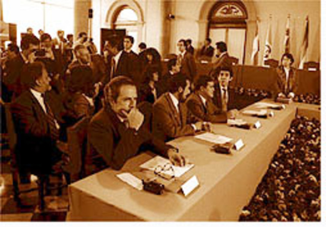 Firma de los acuerdos de Paz