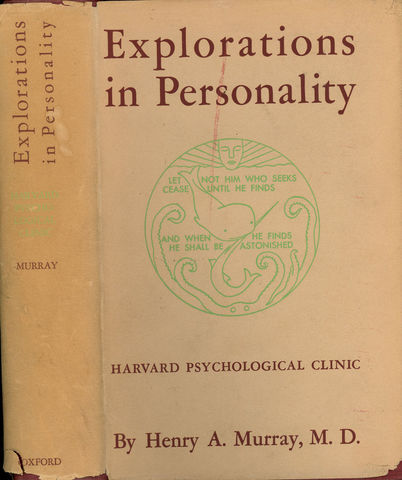 Henry Murray publica "Explorations in Personality"