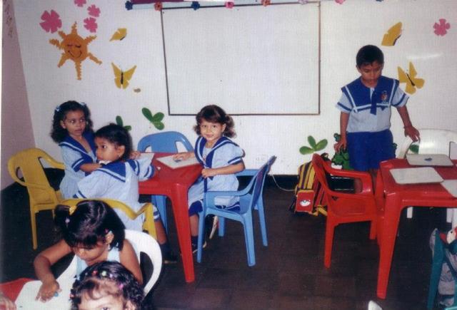 My first day of school.