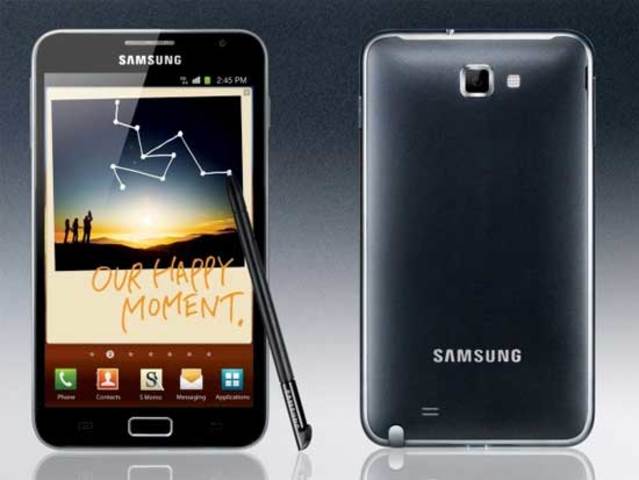Mejor celular del 2011 (Samsung Note)