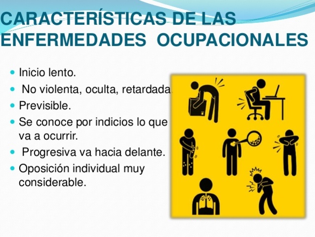 Enfermedades ocupacionales y mortalidad ocupacional.
