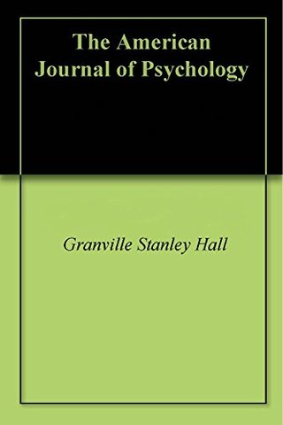 Crea la revista American Journal of Psychology.