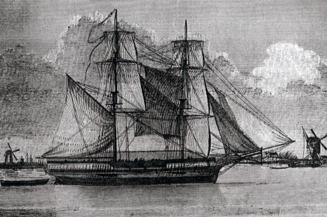 First British Settlement of Tasmania (then Van Diemans Land) arrives at Risdon Cove