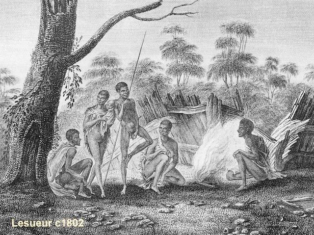 Aborigines Inhabit Tasmania