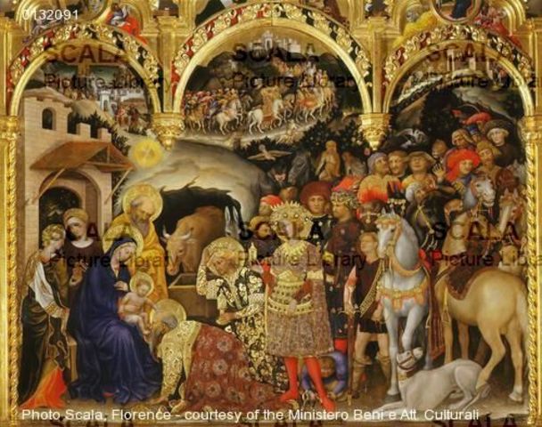 Pala Strozzi a Firenze di Gentile da Fabriano