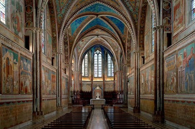 Affeschi alla Basilica Inferiore di San Francesco ad Assisi di Giotto