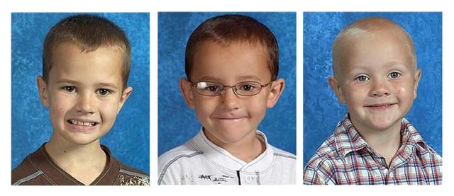Amber Alert issued late Friday for three missing brothers