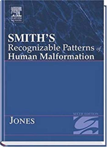 Se publica la primera edición de "Recognizable Patterns oh Humans Malformations" de David Smith