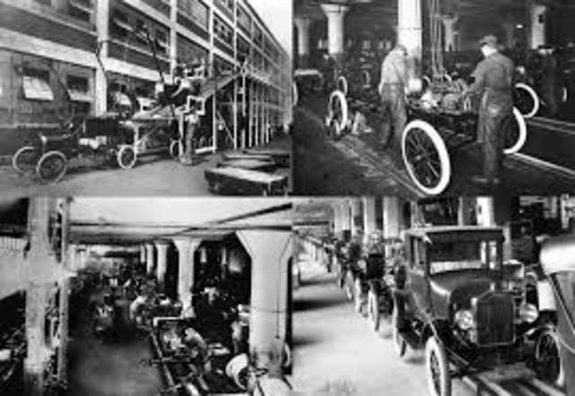 Henry ford:" Linea de ensamblaje"