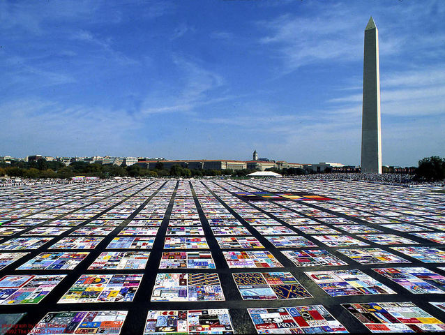 AIDS Memorial Quilt Project Begins