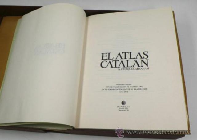 APARICION DEL ATLAS CATALAN