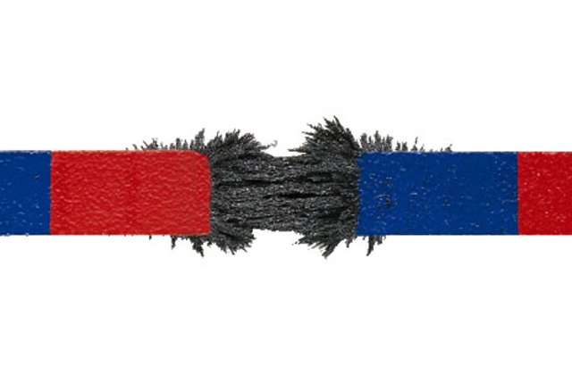 La atracción magnética