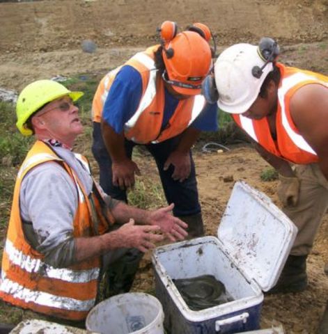 Hommer Baron is building houses