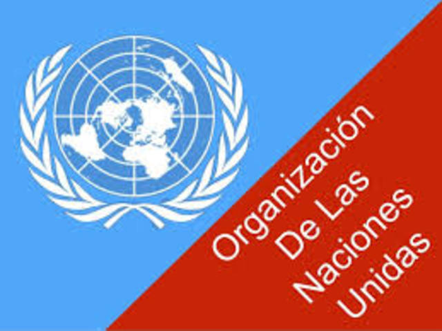 La Organizacion de las Naciones Unidas se establece