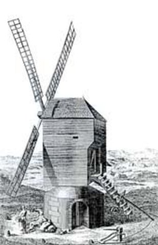 Se emplearon los molinos de viento