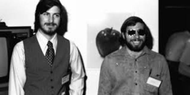 Steve Wozniak y Steve Jobs