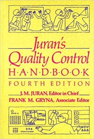 1era edición de Quality Control Handbook