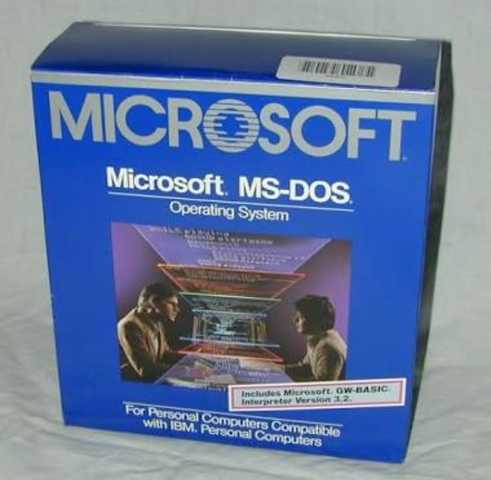 IBM comienza a comercializar equipos con el sistema operativo de Microsoft MS-DOS 1.0