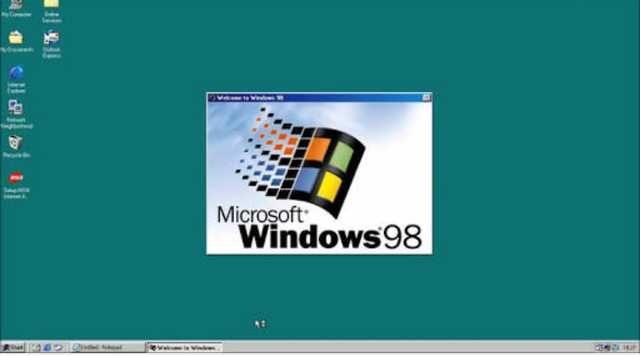 Bienvenido Windows 98