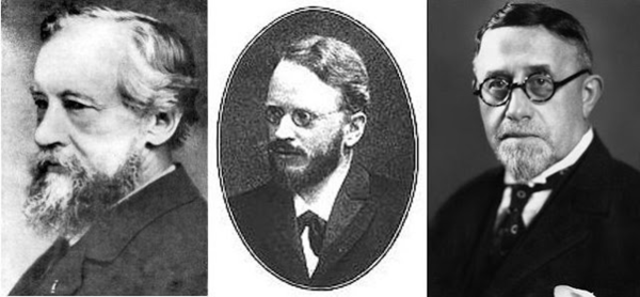 Carl Correns, Hugo de Vries , Erich von Tschermak