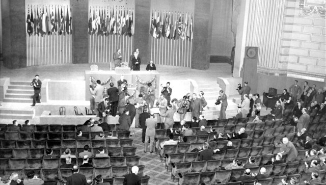 Nacimiento de la ONU.