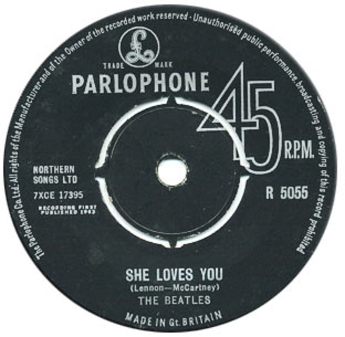 Single Release - “She Loves You” b/w “I'll Get You”