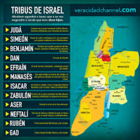 12 TRIBUS DE ISRAEL