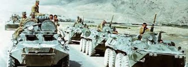 La Unión Soviética invade Afganistán
