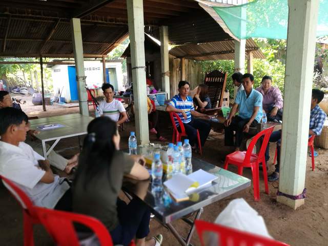 Prototype validation with farmers in Tuek Vil, Kandal Province