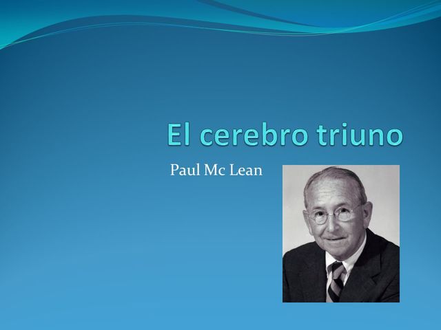 PAUL D. MACLEAN (1913 - 2007) MEDICO NORTEAMERICANO