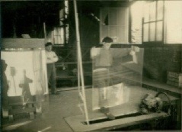 Invención del vidrio