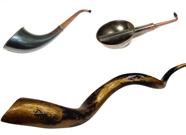 Las primeras trompetas para el oido