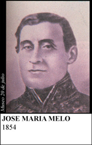 JOSE MARIA MELO ABRIL- DICIEMBRE 1854