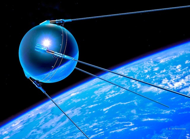 PRIMER SATÉLITE ARTIFICIAL  SPUTNIK 1