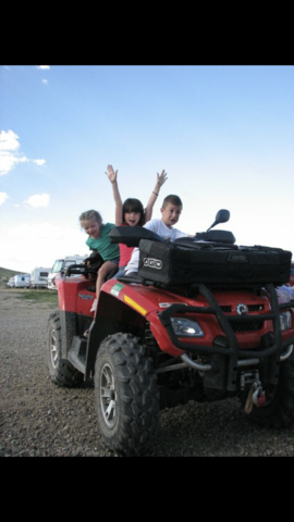 Went to cremilling for ATVing