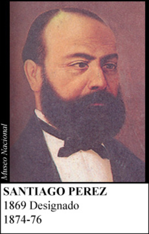 SANTIAGO PEREZ MANOSALVA 1874-76