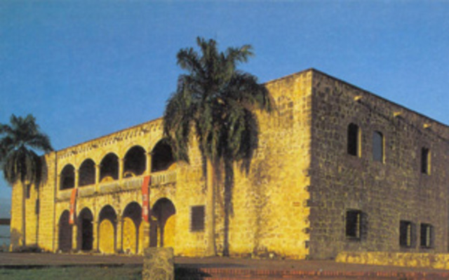 Universidad de Santo Domingo en la isla Hispañola