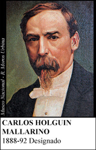 CARLOS HOLGUIN MALLARINO 1888-92