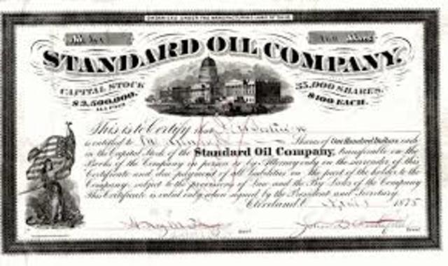 The Organization of Standard Oil Trust