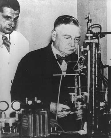 OTTO LOEWI (1873-1961)Premio Nobel de Medicina en 1936 compartido con Henry Hallett Dale (1875-1968),Por sus contribuciones al conocimiento de la transmisión química de los impulsos nerviosos.