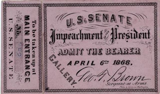 Andrew Johnson’s Impeachment