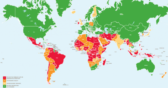 Aborto permitido solo para salvar la vida de la mujer